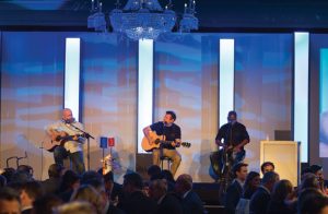 First international fundraiser