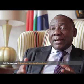 10 YEARS OF CREATING POSITIVE CHANGE: INTRO INTO CYRIL RAMAPHOSA FOUNDATION STORY
