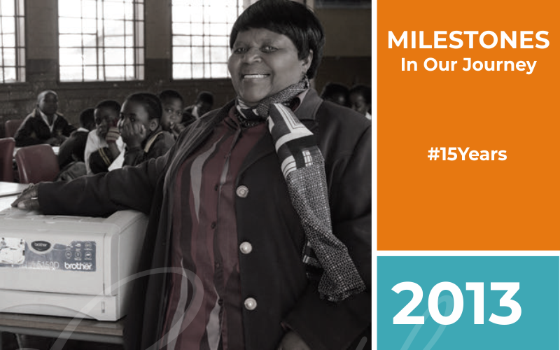 Milestones In Our Journey – 2013