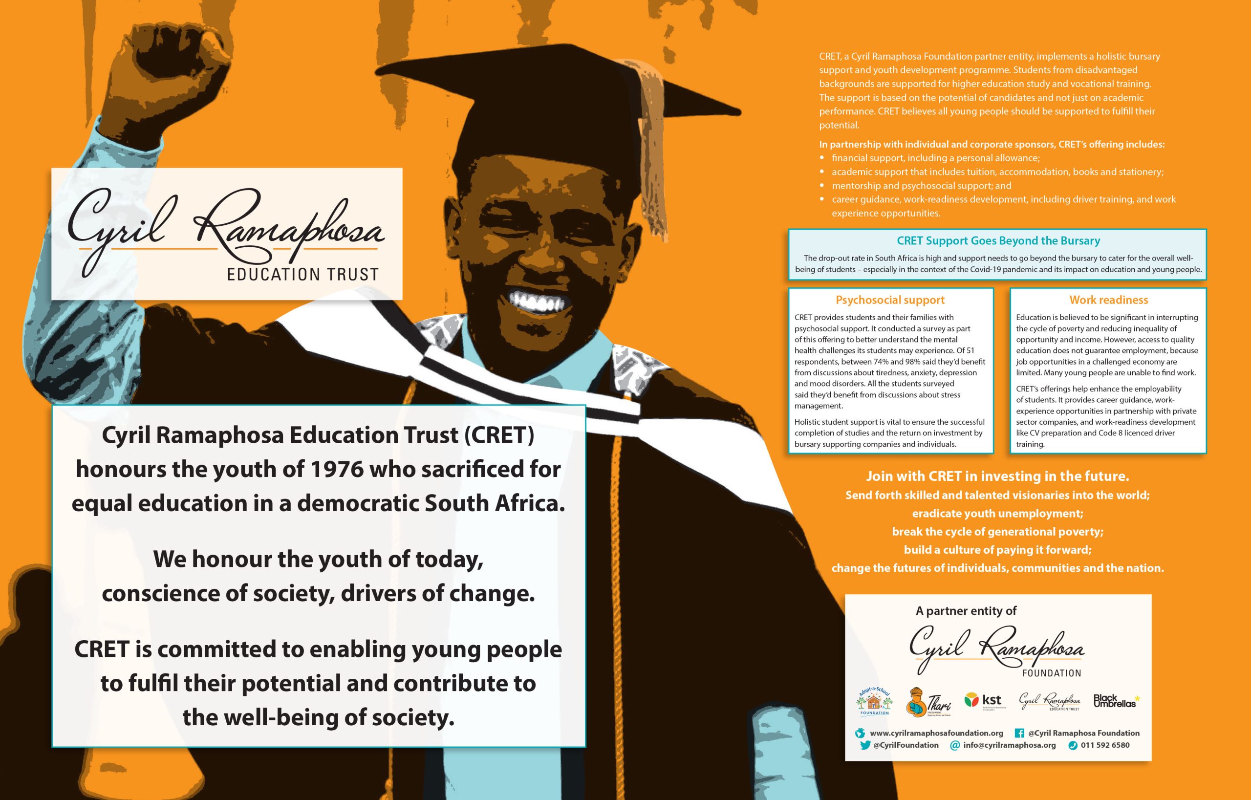 Join The Cyril Ramaphosa Education Trust In Investing In The Future Join The Cyril Ramaphosa Education Trust In Investing In The Future