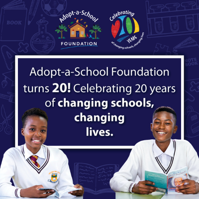 Celebrating 20 years of changing schools and changing lives