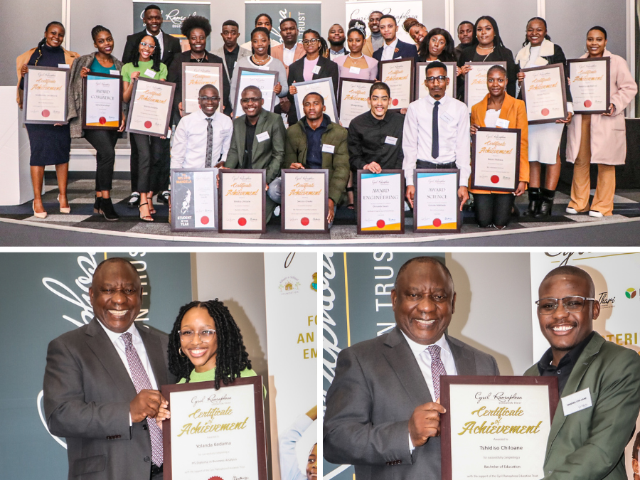Cyril Ramaphosa Education Trust (CRET) celebrates academic excellence at the 2022 CRET awards ceremony